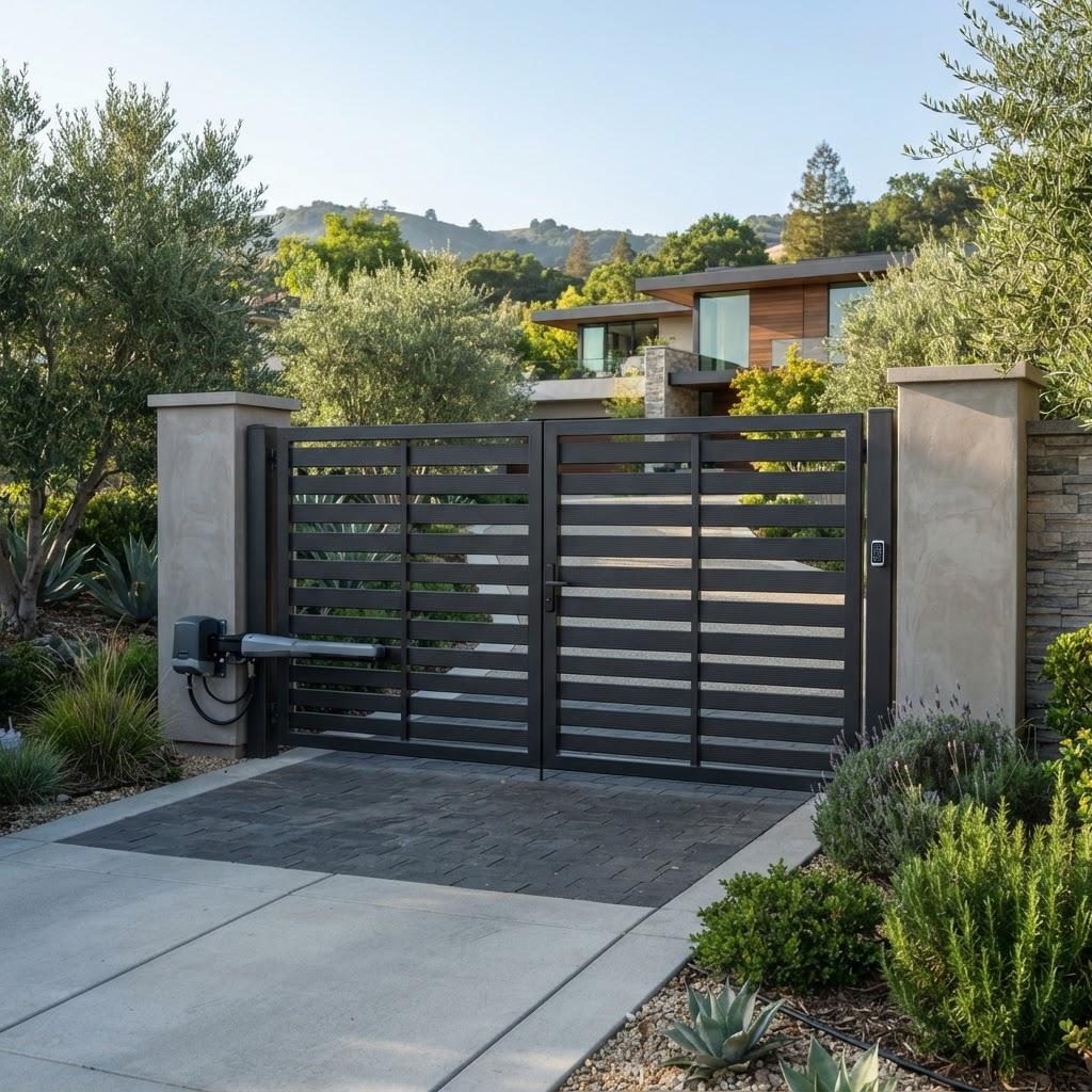 Automatic driveway gate